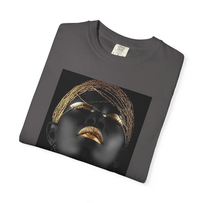 Elegant Black Woman T-Shirt, Unisex Shirt, Art Tee, Stylish Gift, Statement Top