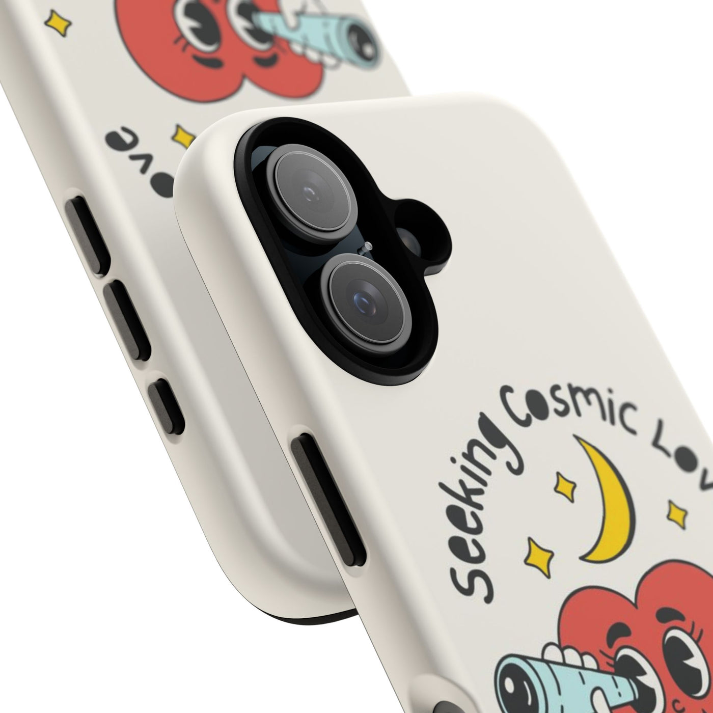 Cosmic Love Phone Case - Whimsical Heart Design, Cute Gift for Astronomers, Fun Accessories for Star Lovers, Adorable Tech Decor, [...]