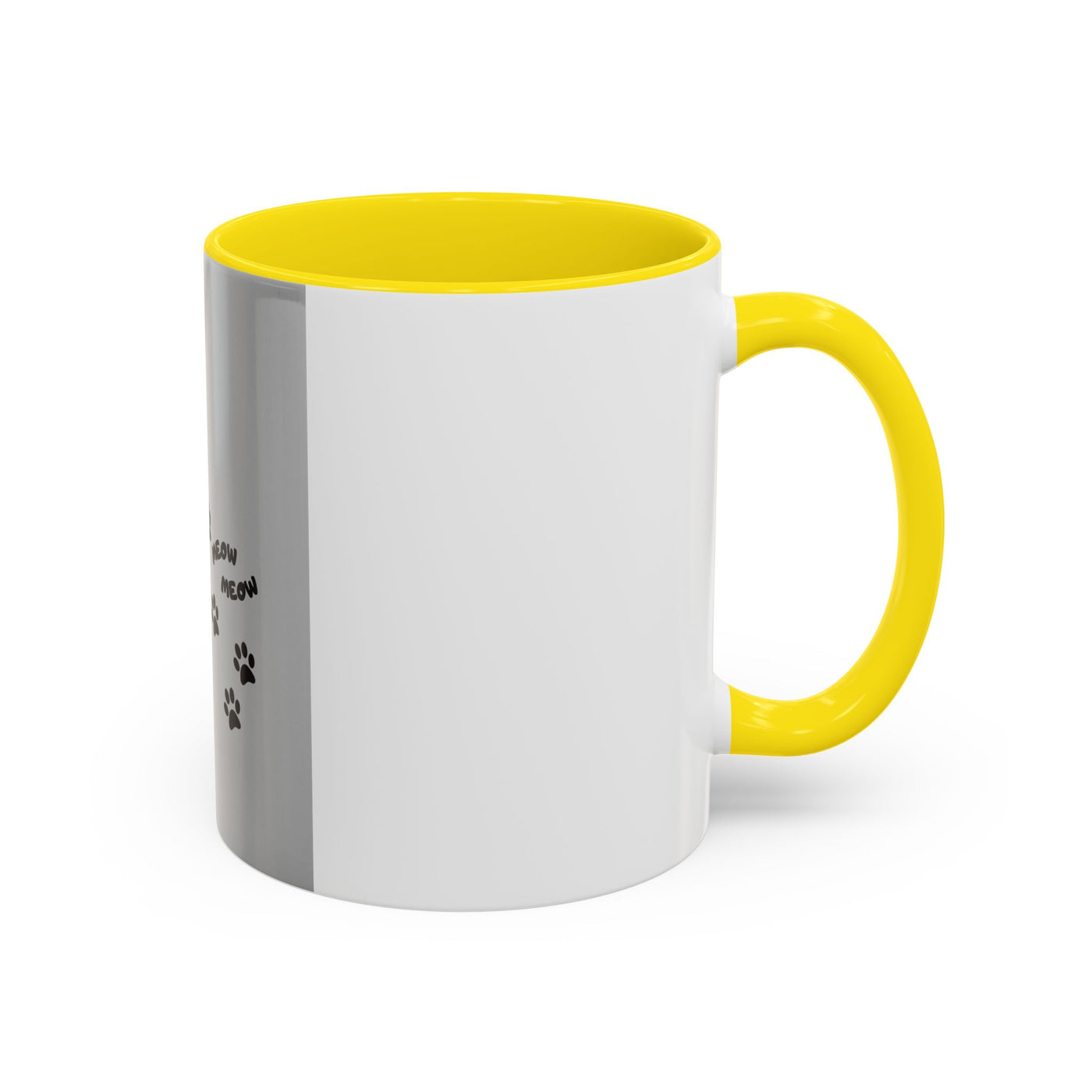 Meow Meow Pet Lover Coffee Mug - Cat-themed Gift, Animal Lover Drinkware, Cute Coffee Cup, Fun Cat Mom Mug, Unique Pet Lover Present