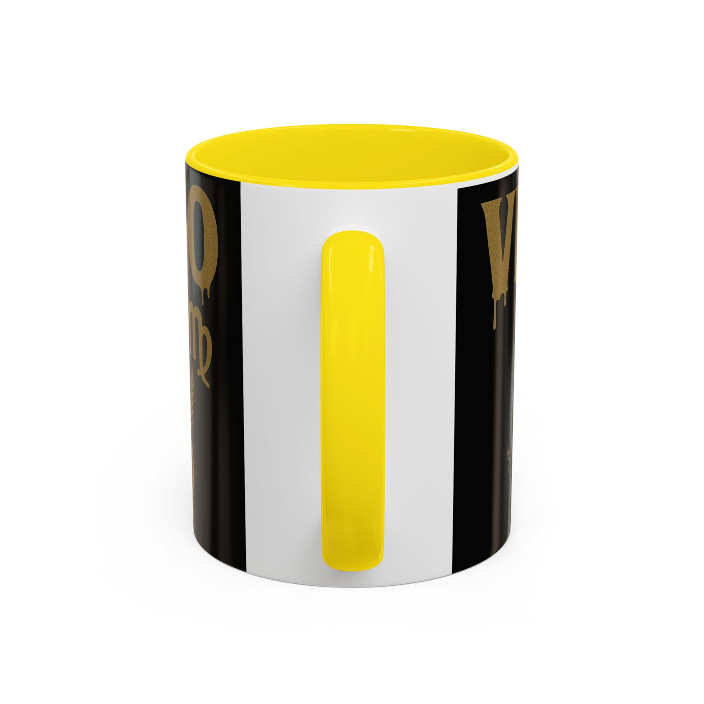 Astrology Virgo Coffee Mug, Zodiac Gift for Virgo Season, Horoscope Mug, Black and Gold Mugs, Astrology Gifts