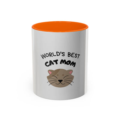 World's Best Cat Mom Coffee Mug - Great Gift for Cat Lovers, Personalized Cat Mom Mug, Cute Coffee Cup for Mother's Day, Fun [...]