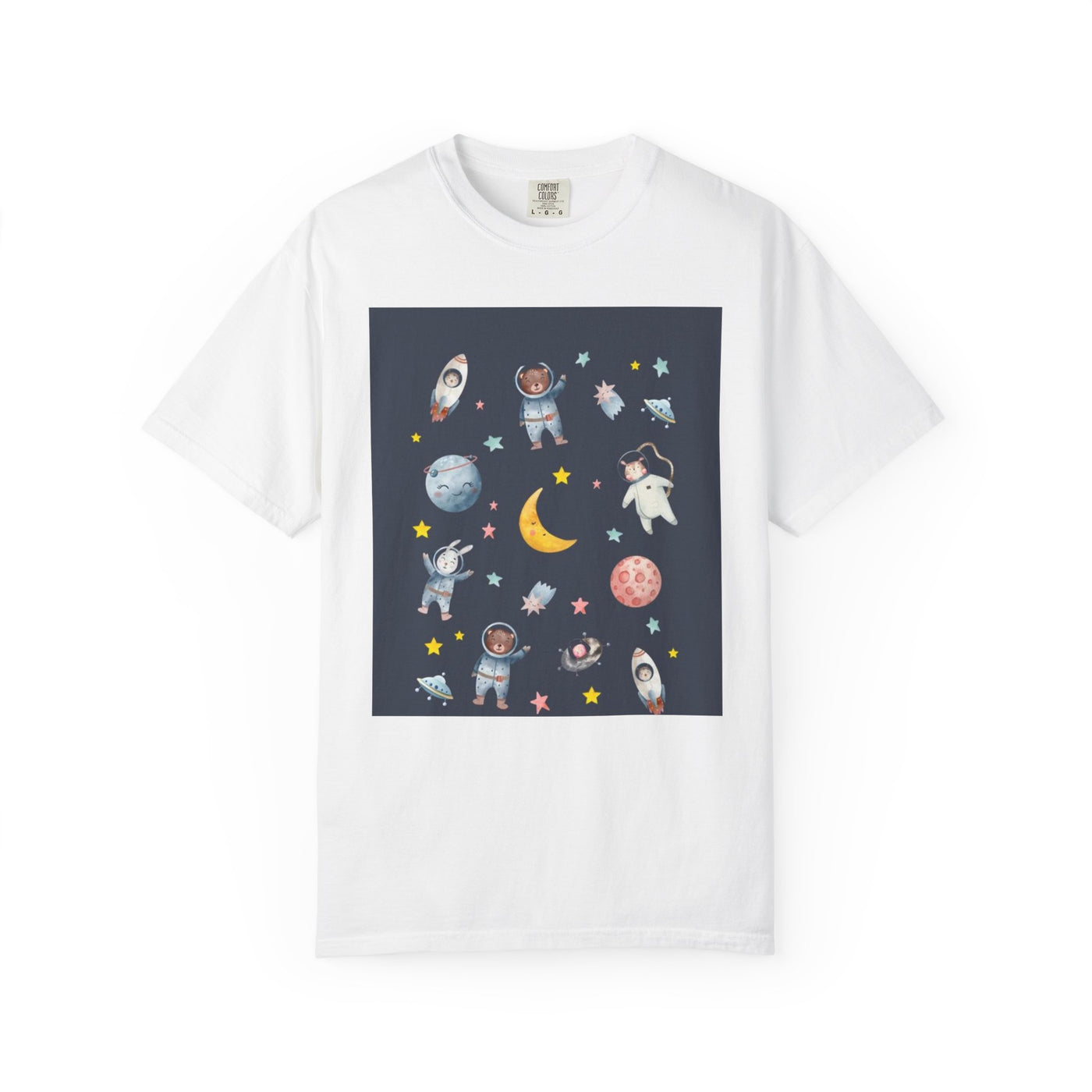 Cosmic Adventure T-Shirt - Unisex Space Graphic Tee, Gift for Astronaut Lovers, Kids & Adults, Astronomy Enthusiast, Birthday Present