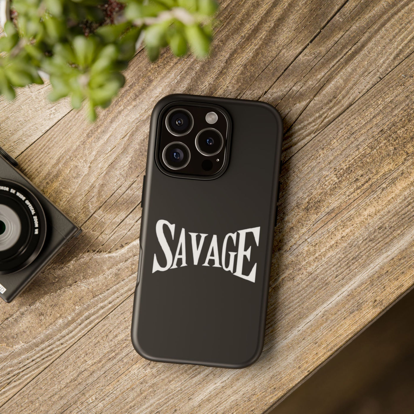 Savage Phone Case | Tough Cases for Bold Personalities | Stylish, Durable, Customizable, Trendy Gifts for Friends, Birthday, Everyday Use