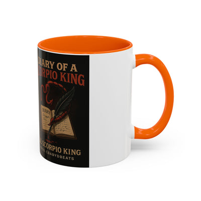 Scorpio King Coffee Mug | Zodiac Mug for Astrology Lovers, Unique Gift for Birthdays, Daily Coffee, Home Decor, Astrology Enthusiasts