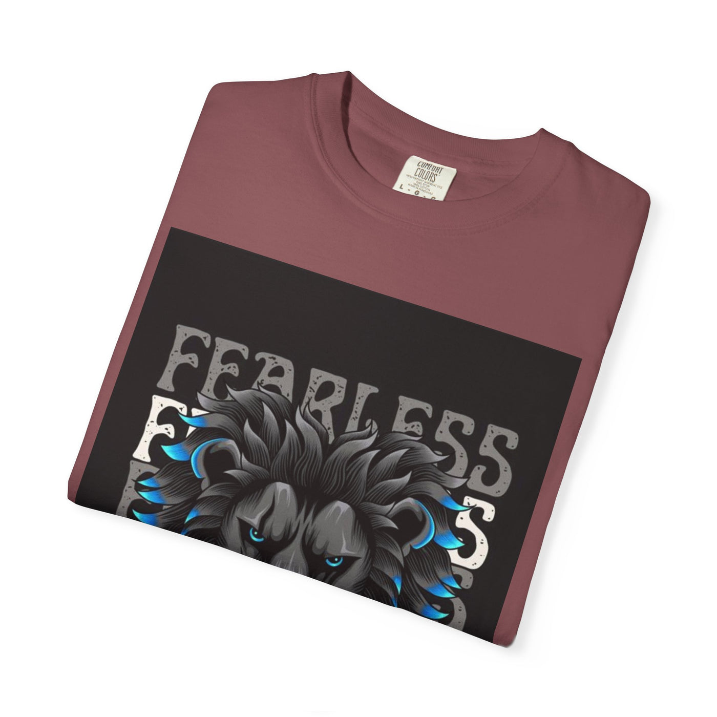 Fearless Lion Unisex T-Shirt | Motivational Tee for Animal Lovers | Perfect Gift for Birthdays, Graduations, or Everyday Wear