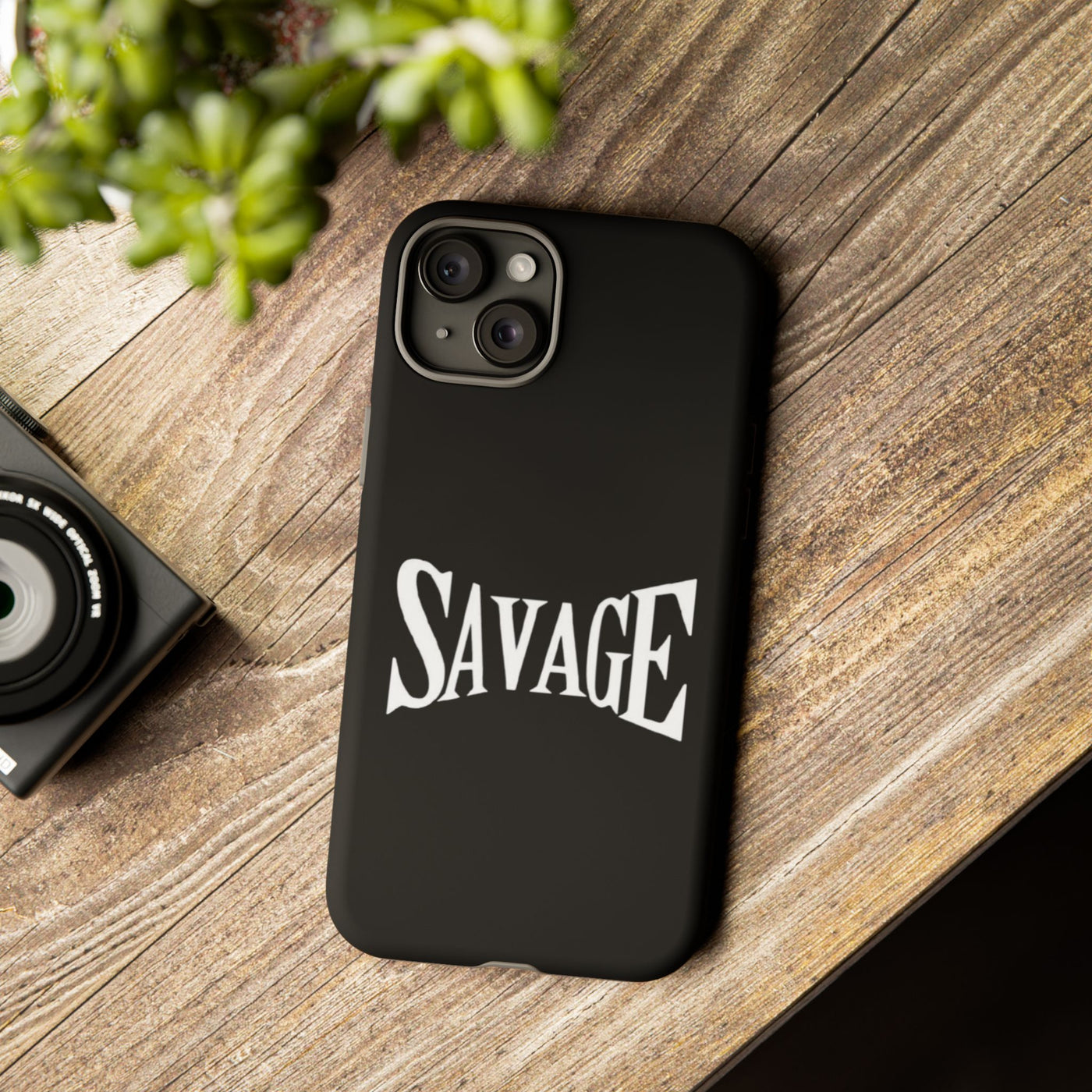 Savage Phone Case | Tough Cases for Bold Personalities | Stylish, Durable, Customizable, Trendy Gifts for Friends, Birthday, Everyday Use