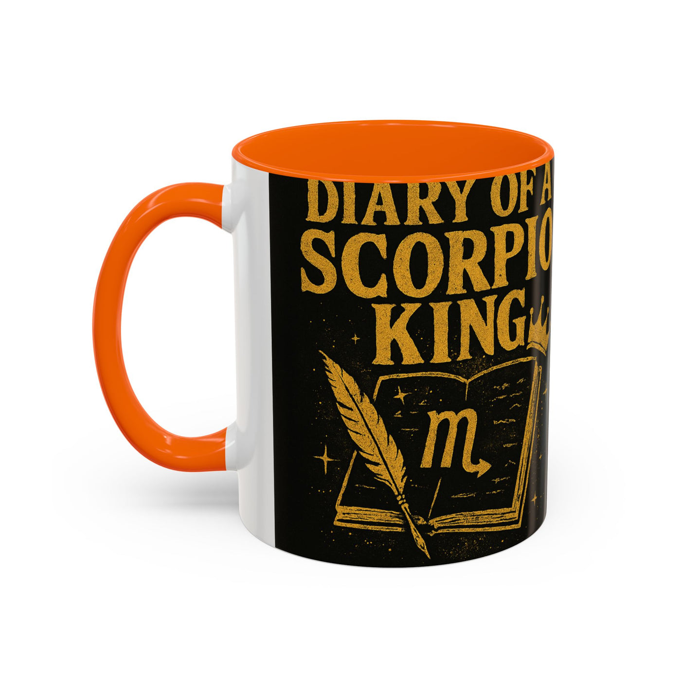 Scorpio King Coffee Mug | Astrological Gift, Zodiac Lover, Birthday Present, Astrology Decor, Unique Coffee Cup