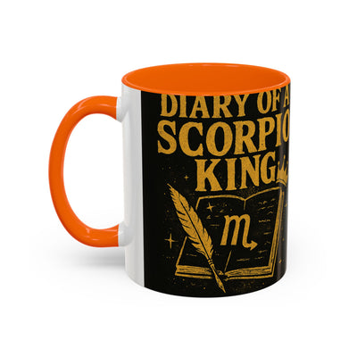 Scorpio King Coffee Mug | Astrological Gift, Zodiac Lover, Birthday Present, Astrology Decor, Unique Coffee Cup