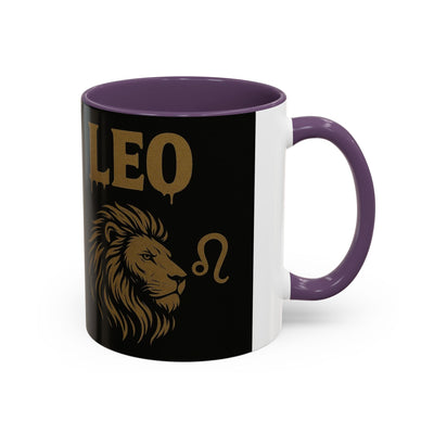 Leo Zodiac Coffee Mug | Astrology Gift for Leo Birthdays, Unique Coffee Cup, Horoscope Lover, Personalized Mug, Celestial Decor