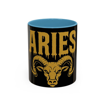 Aries Zodiac Accent Coffee Mug | 11oz & 15oz | Astrology Gift for Aries | Birthday Mug | Unique Aries Decor | Coffee Lover's Gift | [...]