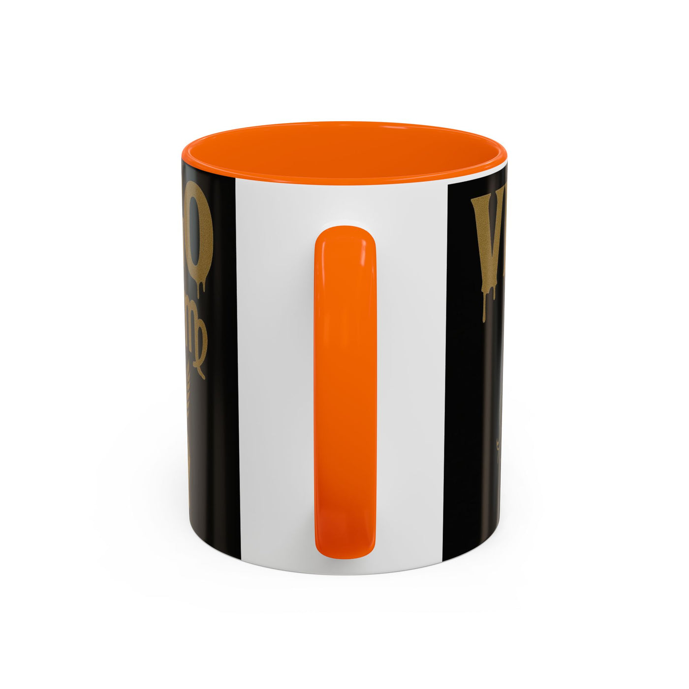 Astrology Virgo Coffee Mug, Zodiac Gift for Virgo Season, Horoscope Mug, Black and Gold Mugs, Astrology Gifts