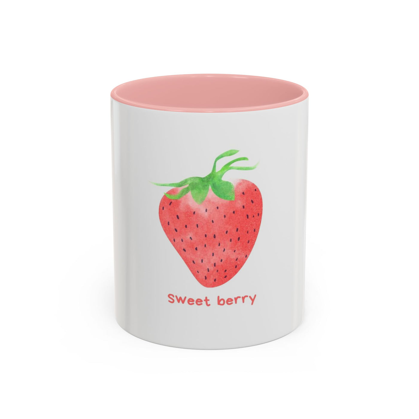 Sweet Berry Accent Coffee Mug - Perfect for Berry Lovers, Kitchen Decor, Gifts, and Daily Use