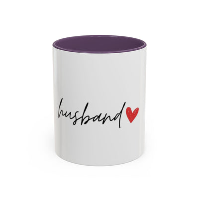 Husband Love Mug | Perfect Gift for Spouse, Romantic Coffee Cup, Wedding Anniversary Present, Sweetheart Mug, Cute Kitchen Accessory