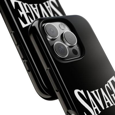 Savage Phone Case | Tough Cases for Bold Personalities | Stylish, Durable, Customizable, Trendy Gifts for Friends, Birthday, Everyday Use