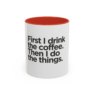 Coffee Mug with Motivational Quote - Gift for Coffee Lovers, Office Decor, Birthday Present, Daily Inspiration, Fun Drinking Mug