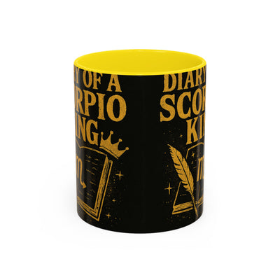 Scorpio King Coffee Mug | Astrological Gift, Zodiac Lover, Birthday Present, Astrology Decor, Unique Coffee Cup