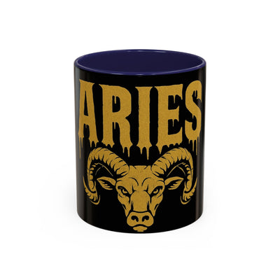 Aries Zodiac Accent Coffee Mug | 11oz & 15oz | Astrology Gift for Aries | Birthday Mug | Unique Aries Decor | Coffee Lover's Gift | [...]