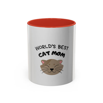 World's Best Cat Mom Coffee Mug - Great Gift for Cat Lovers, Personalized Cat Mom Mug, Cute Coffee Cup for Mother's Day, Fun [...]
