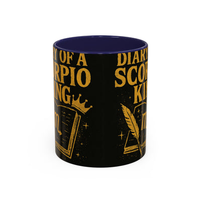 Scorpio King Coffee Mug | Astrological Gift, Zodiac Lover, Birthday Present, Astrology Decor, Unique Coffee Cup