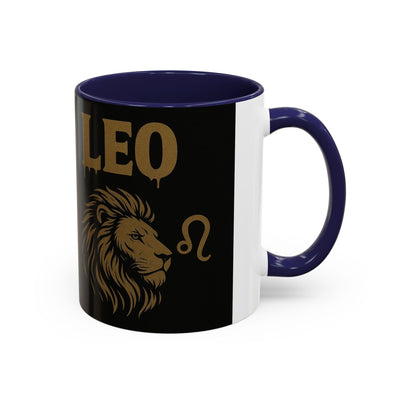 Leo Zodiac Coffee Mug | Astrology Gift for Leo Birthdays, Unique Coffee Cup, Horoscope Lover, Personalized Mug, Celestial Decor
