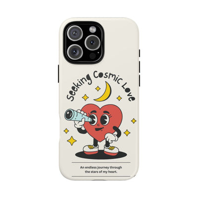 Cosmic Love Phone Case - Whimsical Heart Design, Cute Gift for Astronomers, Fun Accessories for Star Lovers, Adorable Tech Decor, [...]