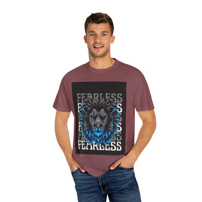 Fearless Lion Unisex T-Shirt | Motivational Tee for Animal Lovers | Perfect Gift for Birthdays, Graduations, or Everyday Wear