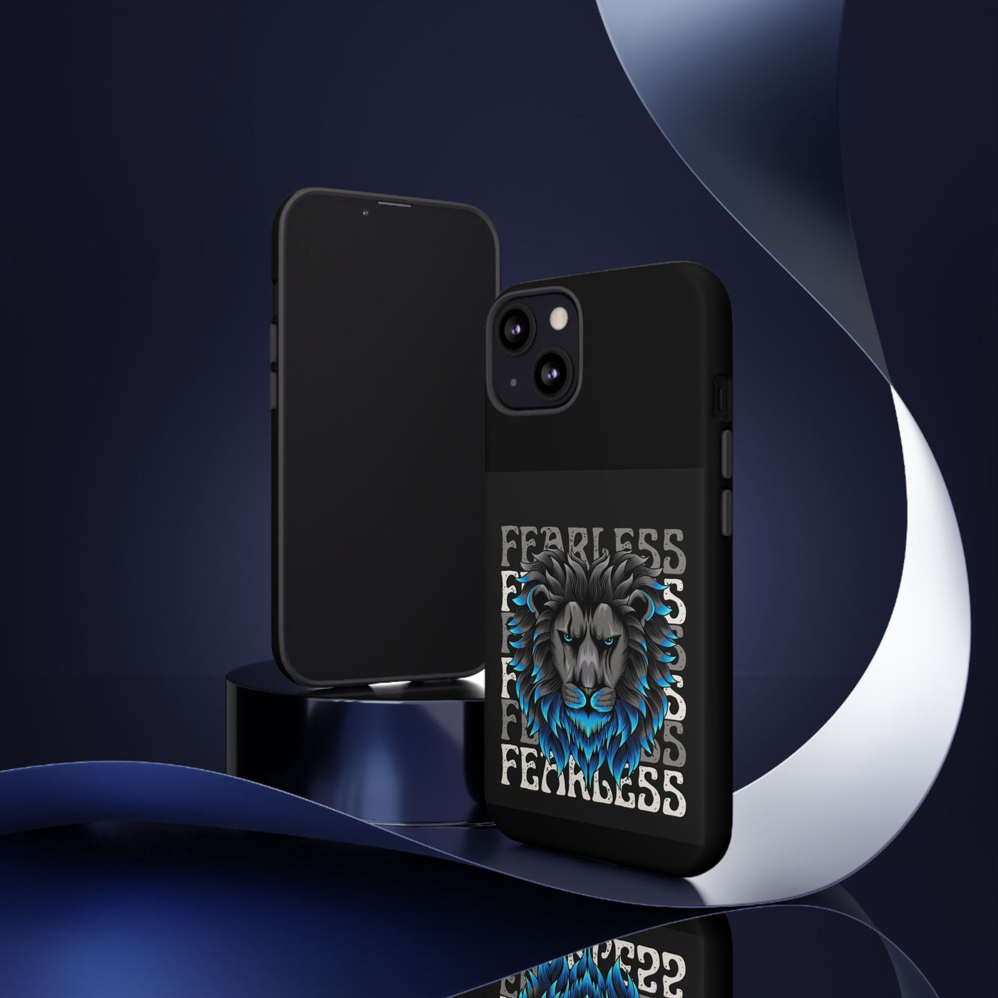 Fearless Lion Phone Case, Tough Phone Cover for Men, Unique Gift for Lion Lovers, Cool Tech Accessories, Bold Statement Case