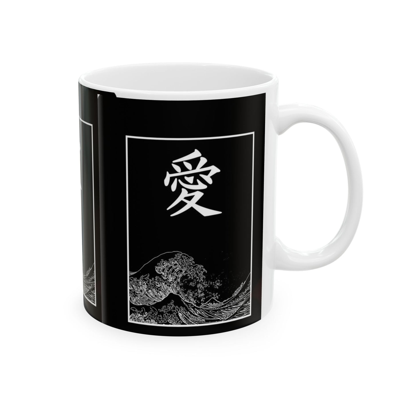 Ceramic Love Mug, Black and White Design, Perfect Gift for Coffee Lovers, Personalized Drinkware, Inspirational Tea Cup, Unique [...]