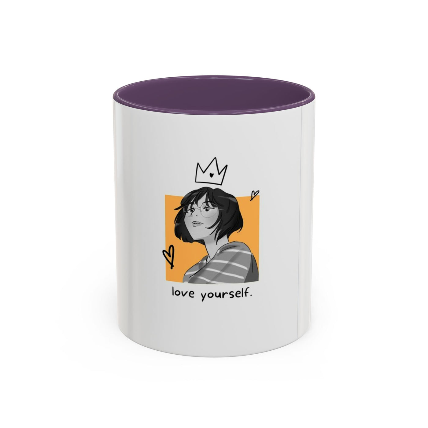 Empowering Love Yourself Coffee Mug | Motivational Gift, Self-Care Reminder, Cute Cup, Coffee Lover, Inspirational Decor