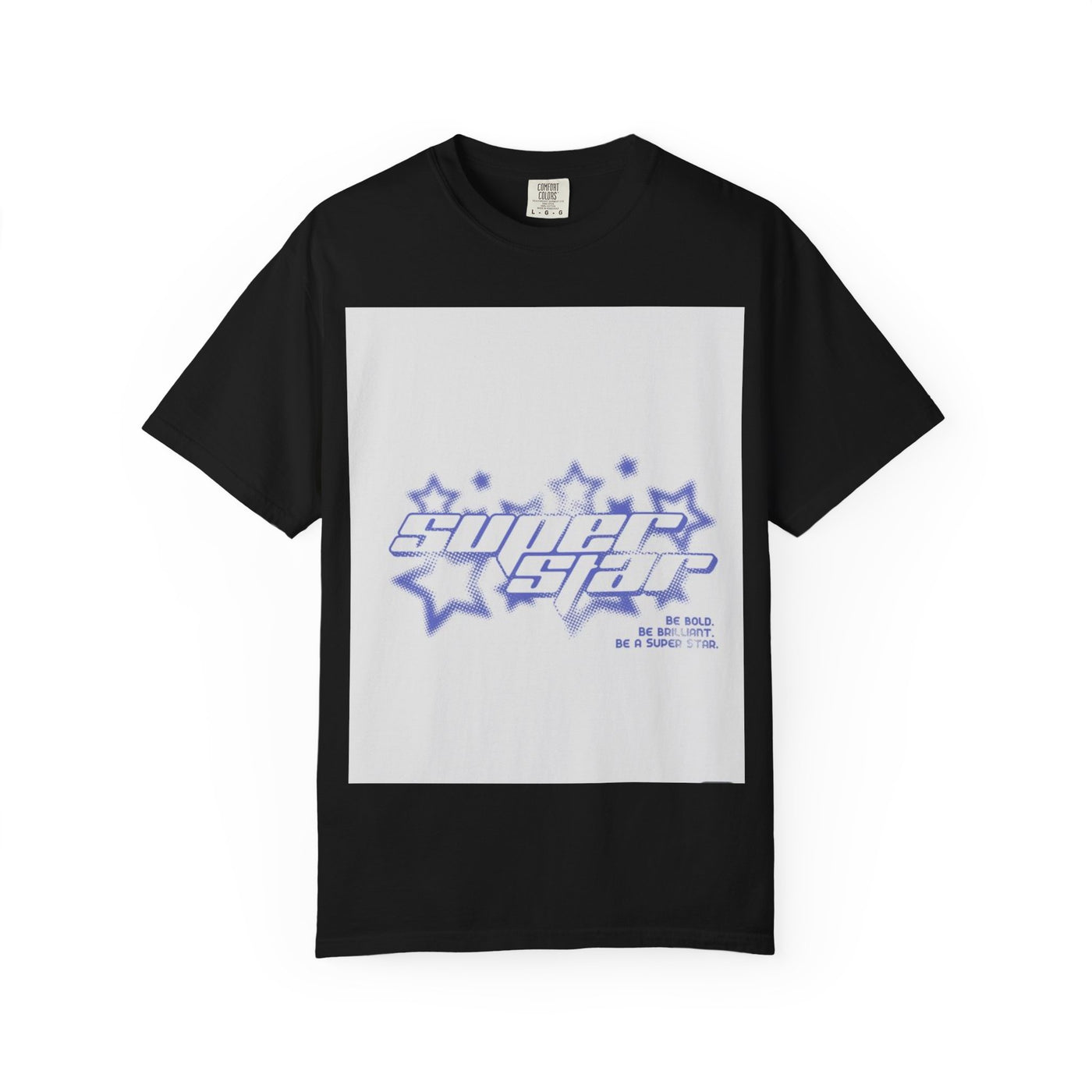 Star Garment-Dyed T-Shirt, Trendy Casual Wear, Unique Gift, Birthday Celebration, Comfortable Streetwear style