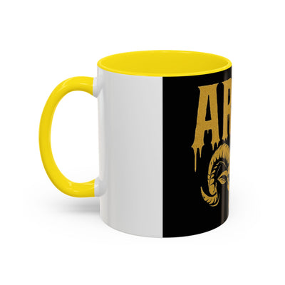 Aries Zodiac Accent Coffee Mug | 11oz & 15oz | Astrology Gift for Aries | Birthday Mug | Unique Aries Decor | Coffee Lover's Gift | [...]