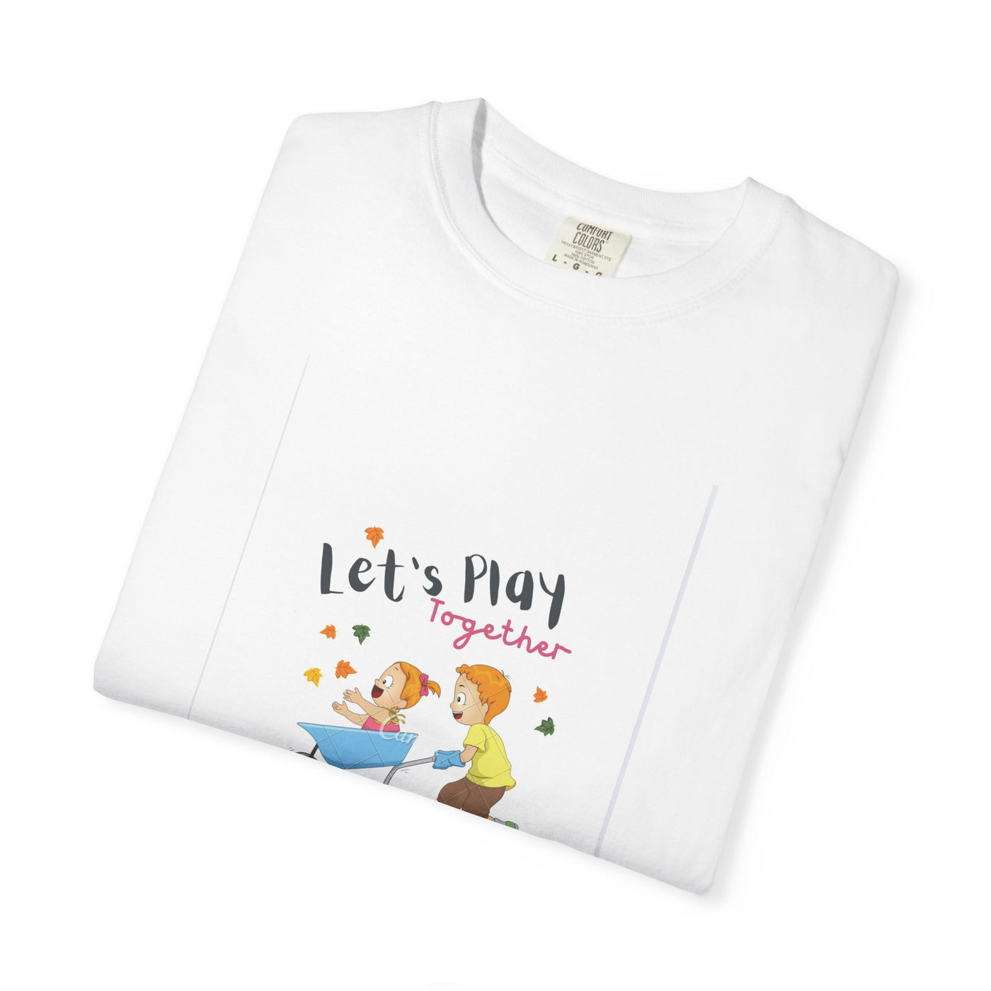 Whimsical Play Together T-Shirt | Fun Graphic Tee, Kids Playtime Shirt, Gift for Parents, Family Activities Apparel, Summer Fun Wear