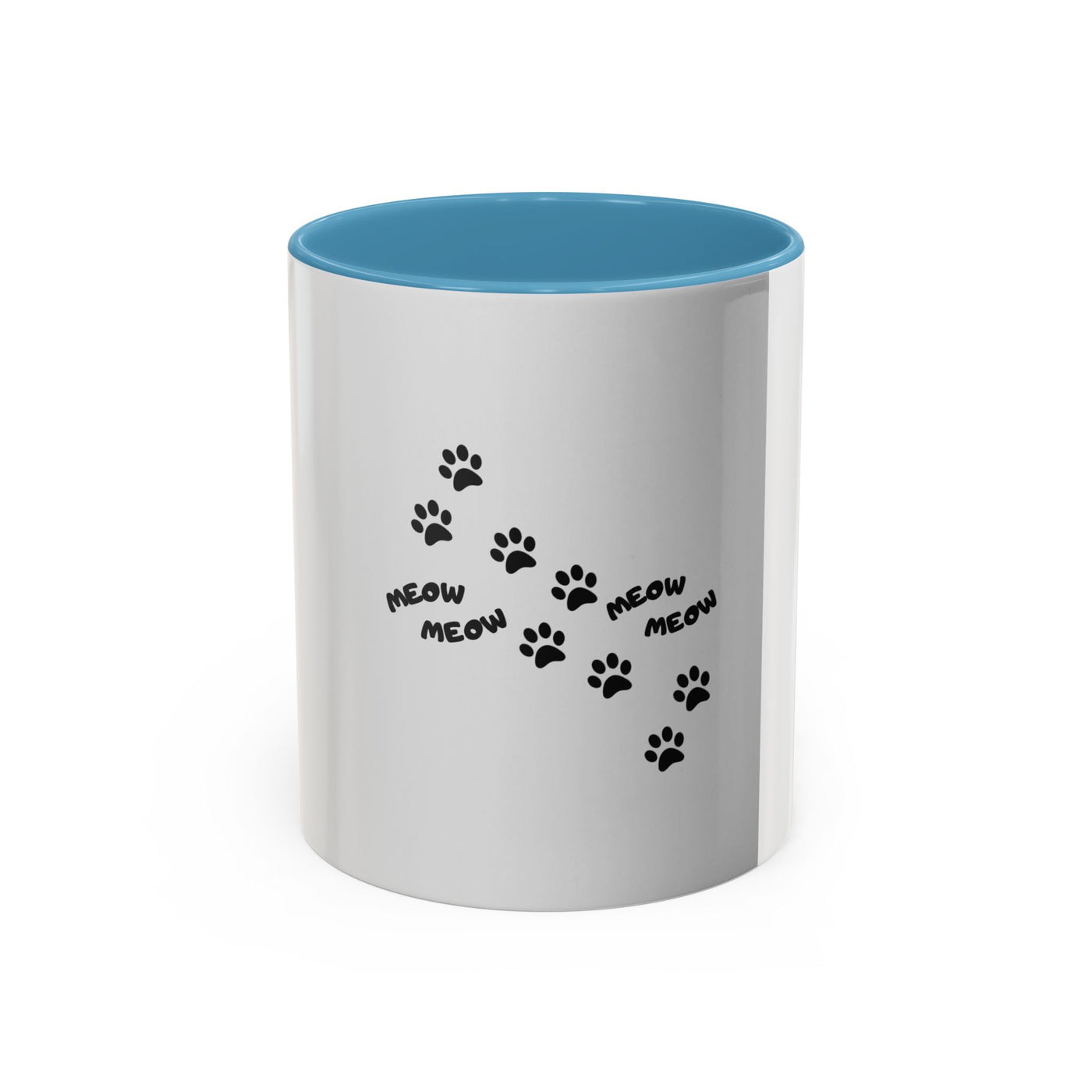 Meow Meow Pet Lover Coffee Mug - Cat-themed Gift, Animal Lover Drinkware, Cute Coffee Cup, Fun Cat Mom Mug, Unique Pet Lover Present