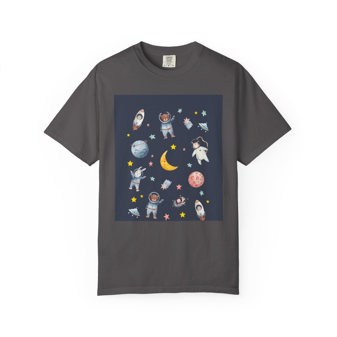Cosmic Adventure T-Shirt - Unisex Space Graphic Tee, Gift for Astronaut Lovers, Kids & Adults, Astronomy Enthusiast, Birthday Present