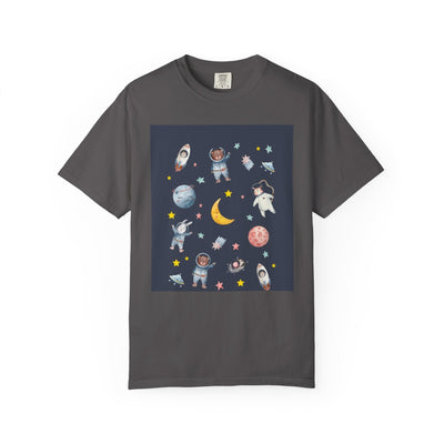 Cosmic Adventure T-Shirt - Unisex Space Graphic Tee, Gift for Astronaut Lovers, Kids & Adults, Astronomy Enthusiast, Birthday Present