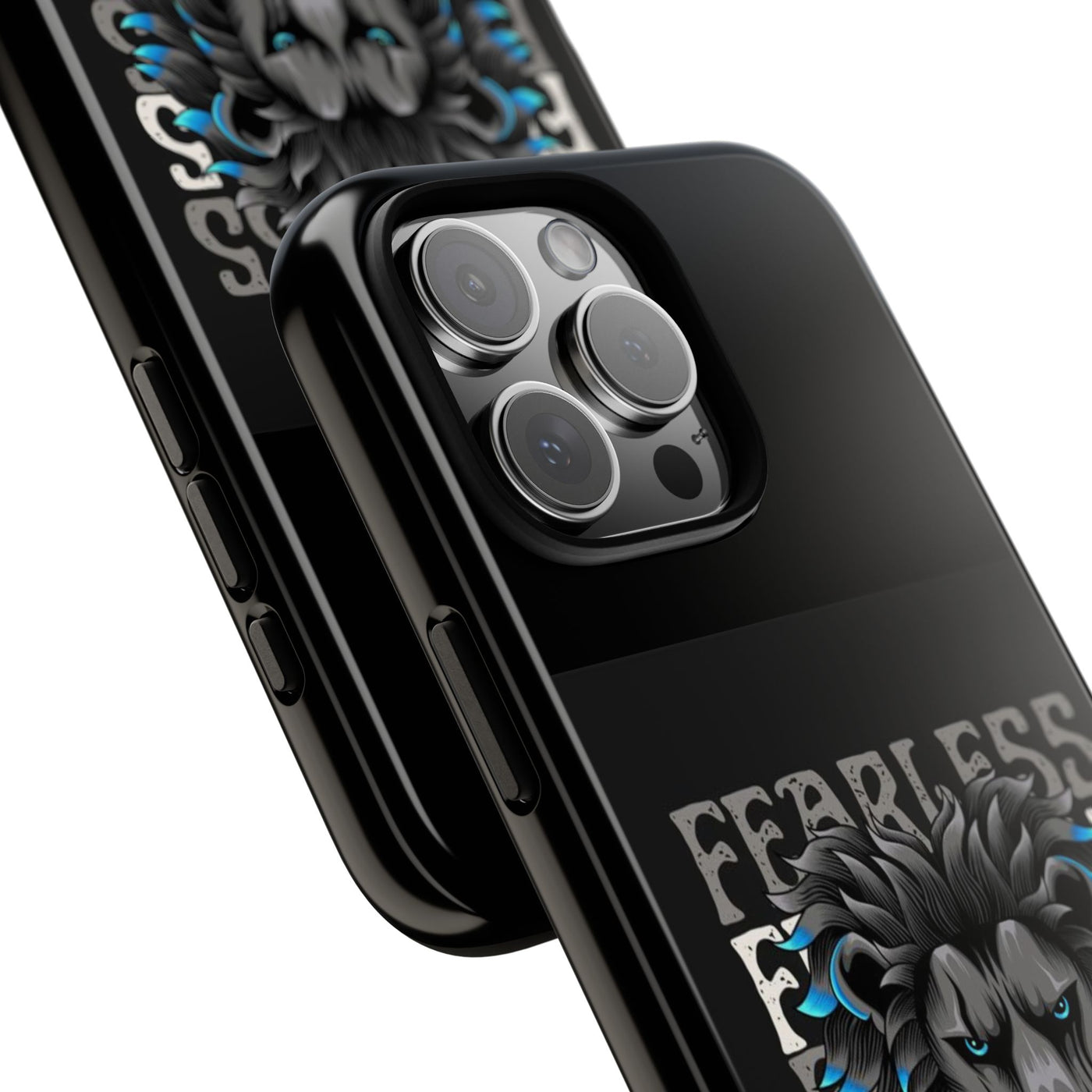 Fearless Lion Phone Case, Tough Phone Cover for Men, Unique Gift for Lion Lovers, Cool Tech Accessories, Bold Statement Case