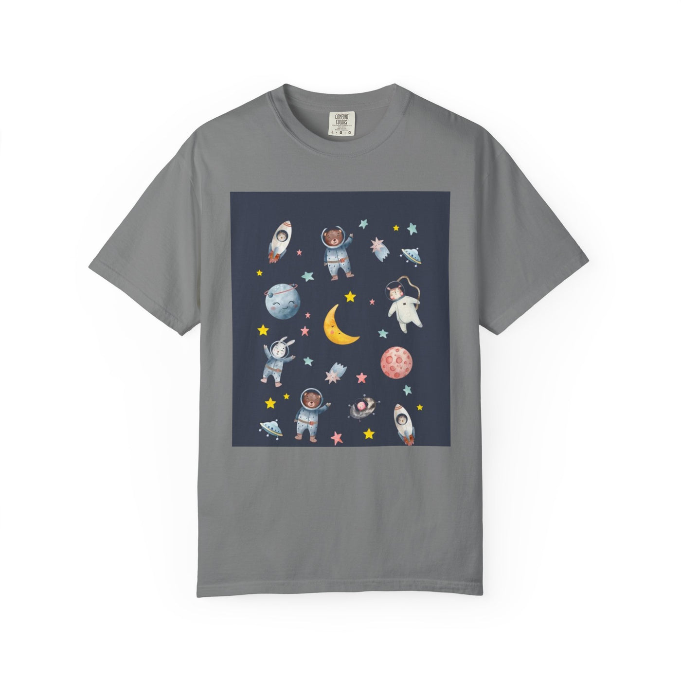 Cosmic Adventure T-Shirt - Unisex Space Graphic Tee, Gift for Astronaut Lovers, Kids & Adults, Astronomy Enthusiast, Birthday Present
