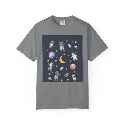 Cosmic Adventure T-Shirt - Unisex Space Graphic Tee, Gift for Astronaut Lovers, Kids & Adults, Astronomy Enthusiast, Birthday Present