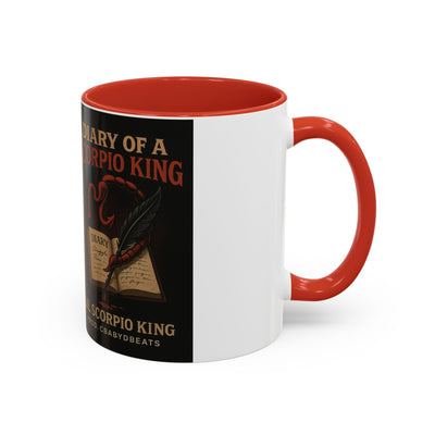 Scorpio King Coffee Mug | Zodiac Mug for Astrology Lovers, Unique Gift for Birthdays, Daily Coffee, Home Decor, Astrology Enthusiasts