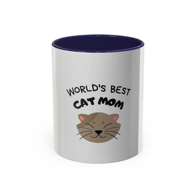 World's Best Cat Mom Coffee Mug - Great Gift for Cat Lovers, Personalized Cat Mom Mug, Cute Coffee Cup for Mother's Day, Fun [...]