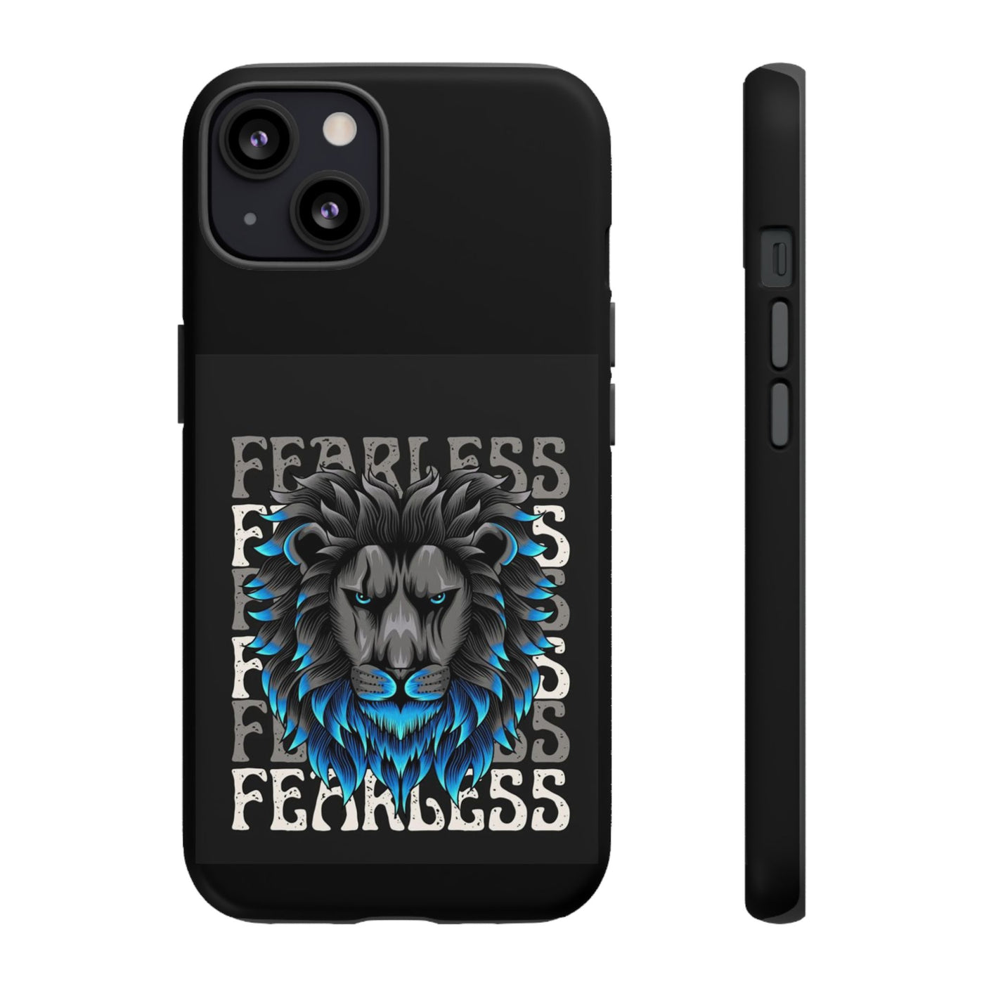 Fearless Lion Phone Case, Tough Phone Cover for Men, Unique Gift for Lion Lovers, Cool Tech Accessories, Bold Statement Case