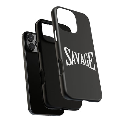 Savage Phone Case | Tough Cases for Bold Personalities | Stylish, Durable, Customizable, Trendy Gifts for Friends, Birthday, Everyday Use