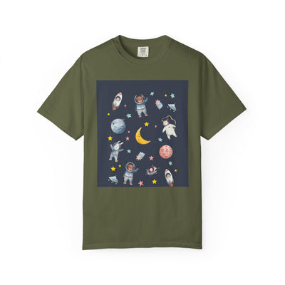 Cosmic Adventure T-Shirt - Unisex Space Graphic Tee, Gift for Astronaut Lovers, Kids & Adults, Astronomy Enthusiast, Birthday Present
