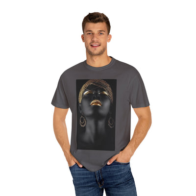 Elegant Black Woman T-Shirt, Unisex Shirt, Art Tee, Stylish Gift, Statement Top