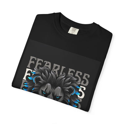 Fearless Lion Unisex T-Shirt | Motivational Tee for Animal Lovers | Perfect Gift for Birthdays, Graduations, or Everyday Wear