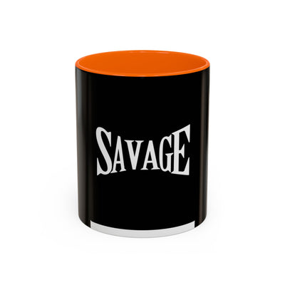Savage Accent Coffee Mug - Edgy Gift for Coffee Lovers, Bold Tea Mug, Unique Home Decor, Perfect for Birthdays and Holidays