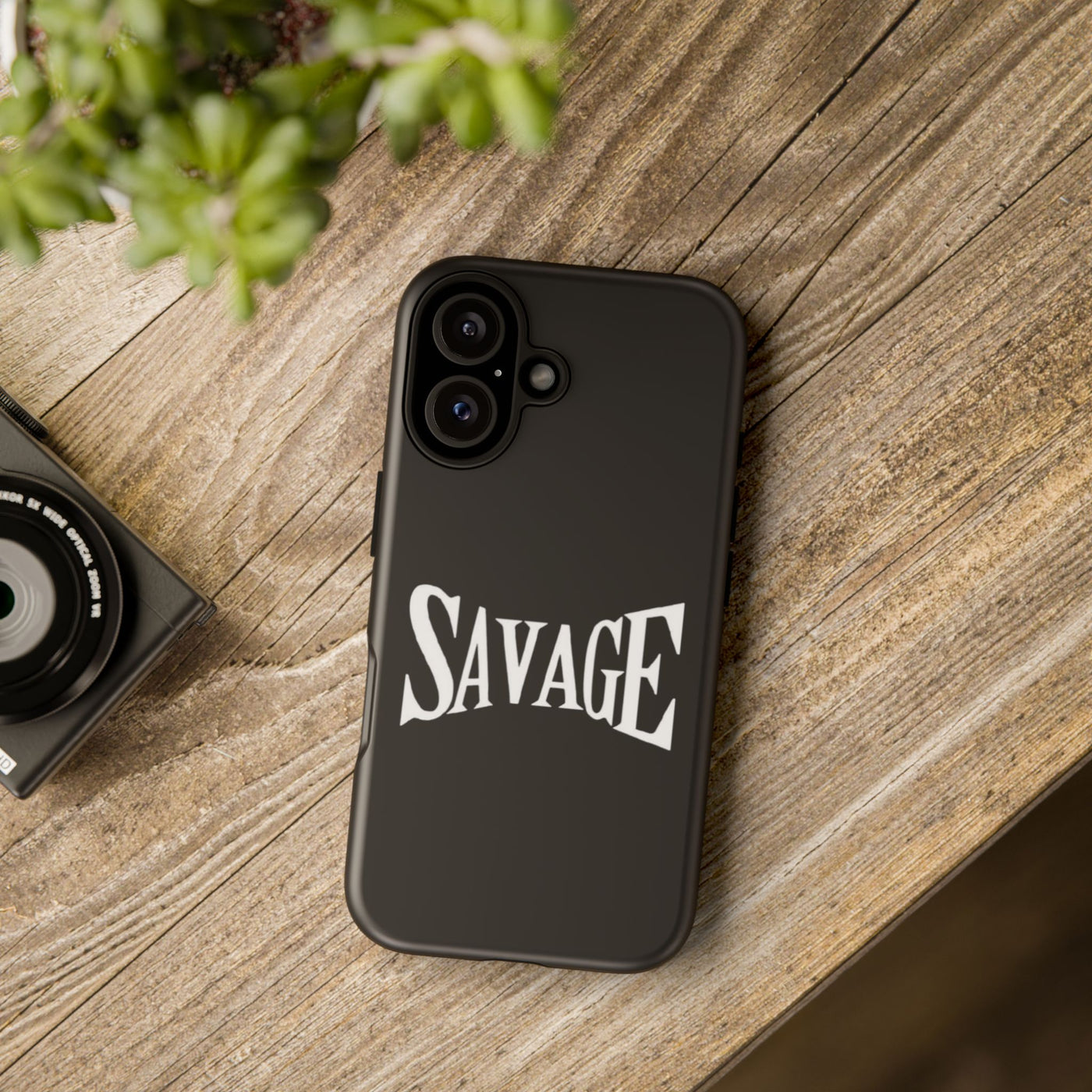 Savage Phone Case | Tough Cases for Bold Personalities | Stylish, Durable, Customizable, Trendy Gifts for Friends, Birthday, Everyday Use