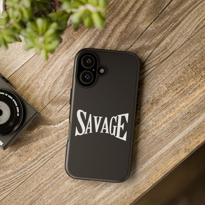 Savage Phone Case | Tough Cases for Bold Personalities | Stylish, Durable, Customizable, Trendy Gifts for Friends, Birthday, Everyday Use