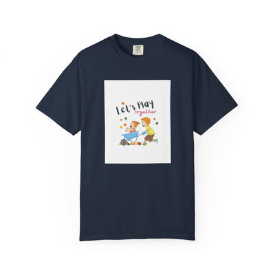 Whimsical Play Together T-Shirt | Fun Graphic Tee, Kids Playtime Shirt, Gift for Parents, Family Activities Apparel, Summer Fun Wear