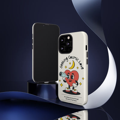 Cosmic Love Phone Case - Whimsical Heart Design, Cute Gift for Astronomers, Fun Accessories for Star Lovers, Adorable Tech Decor, [...]